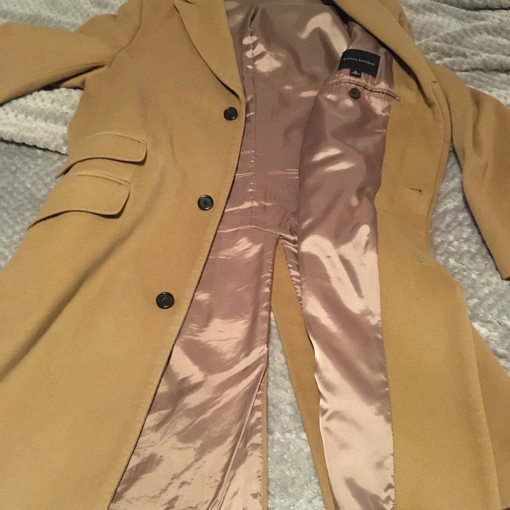 Banana Republic Tan Men’s Over Coat